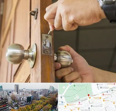 قفل ساز سیار در بلوار کشاورز 