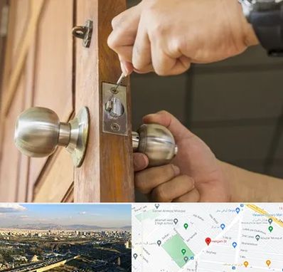 قفل ساز سیار در هنگام 