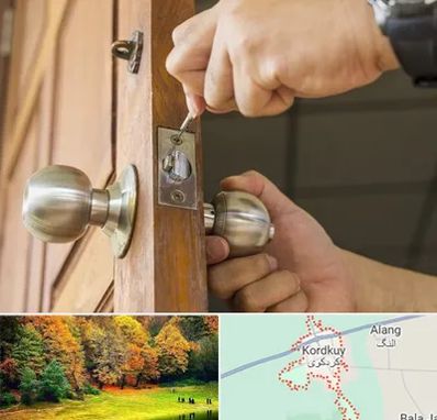 قفل ساز سیار در کردکوی