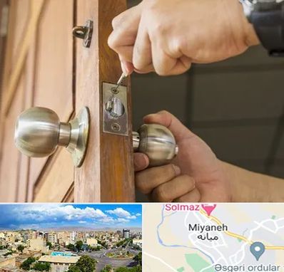 قفل ساز سیار در میانه