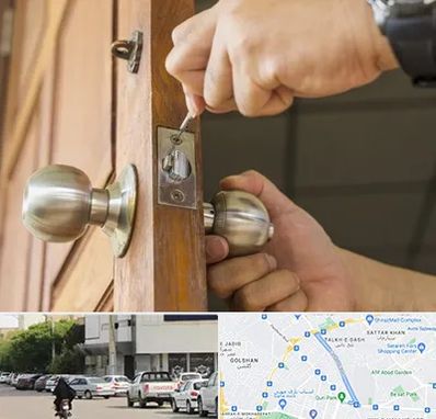 قفل ساز سیار در قدوسی شرقی شیراز