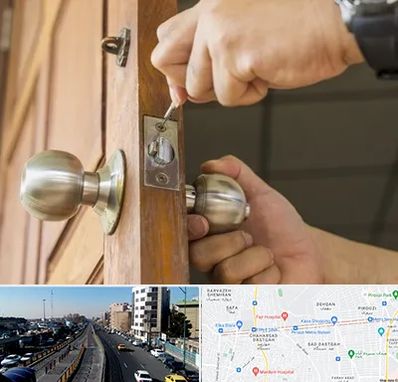 قفل ساز سیار در پیروزی 