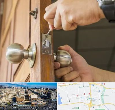 قفل ساز سیار در شهرک راه آهن 