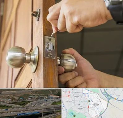 قفل ساز سیار در یاغچیان تبریز