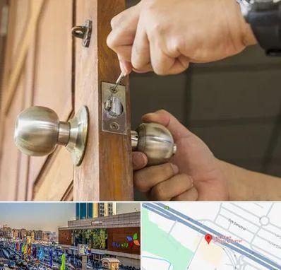 قفل ساز سیار در لاله پارک تبریز