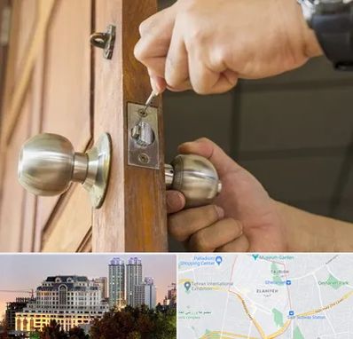 قفل ساز سیار در فرشته 