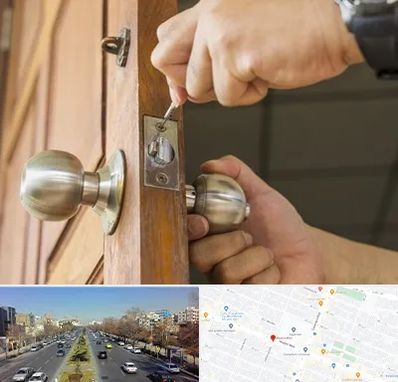 قفل ساز سیار در بلوار معلم مشهد 