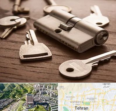 کلید سازی سیار در شمال تهران 