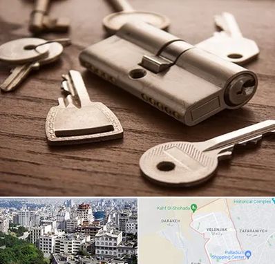 کلید سازی سیار در ولنجک 