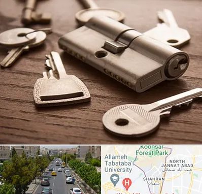 کلید سازی سیار در شهران 