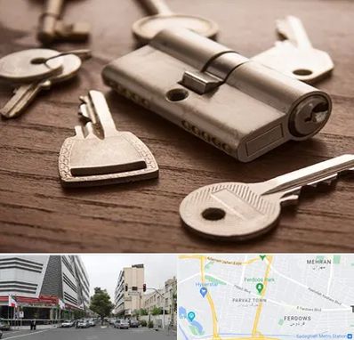 کلید سازی سیار در بلوار فردوس 