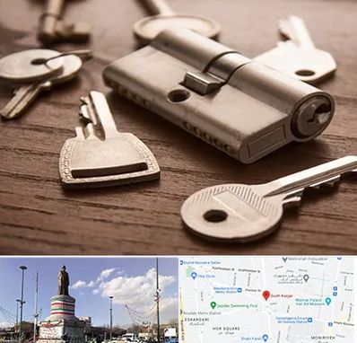 کلید سازی سیار در کارگر جنوبی 