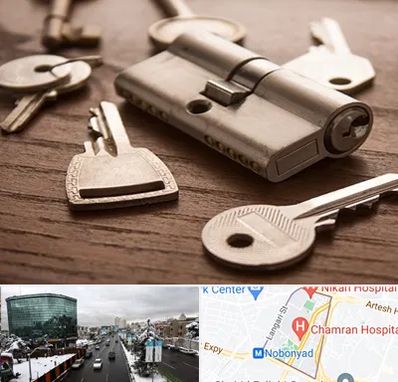 کلید سازی سیار در اقدسیه 