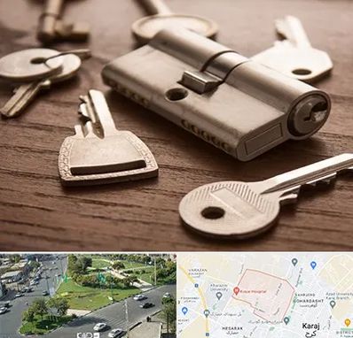 کلید سازی سیار در شاهین ویلا کرج