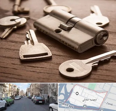کلید سازی سیار در مجیدیه شمالی