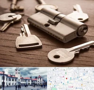 کلید سازی سیار در میدان شهرداری رشت