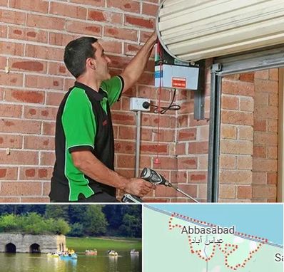 تعمیر جک درب پارکینگ در عباس آباد