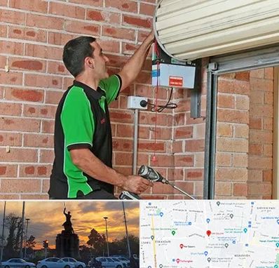 تعمیر جک درب پارکینگ در میدان حر 