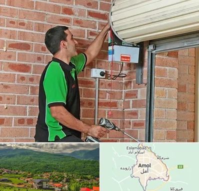 تعمیر جک درب پارکینگ در آمل