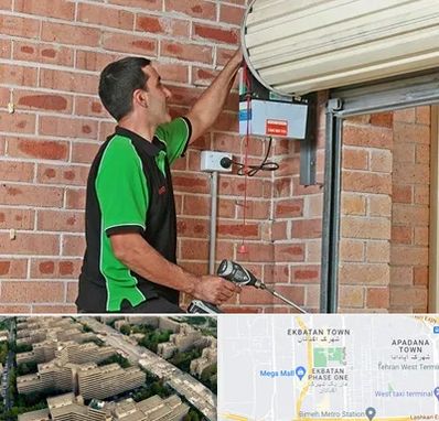 تعمیر جک درب پارکینگ در اکباتان 