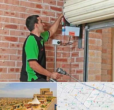 تعمیر جک درب پارکینگ در هاشمیه مشهد