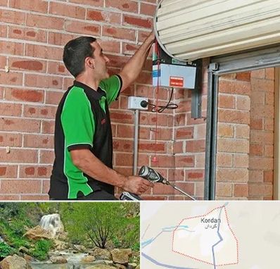 تعمیر جک درب پارکینگ در کردان