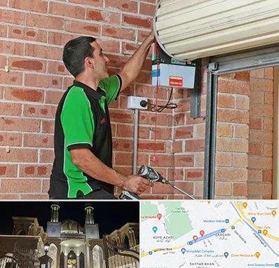 تعمیر جک درب پارکینگ در زرگری شیراز