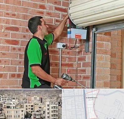 تعمیر جک درب پارکینگ در اسکندری