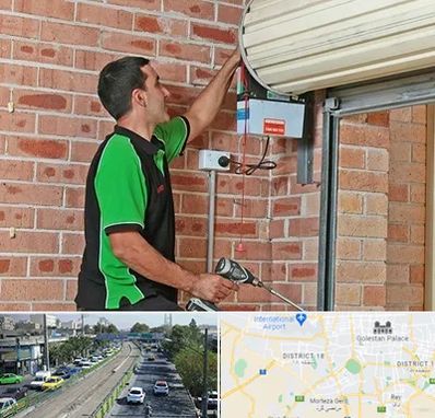 تعمیر جک درب پارکینگ در جنوب تهران 