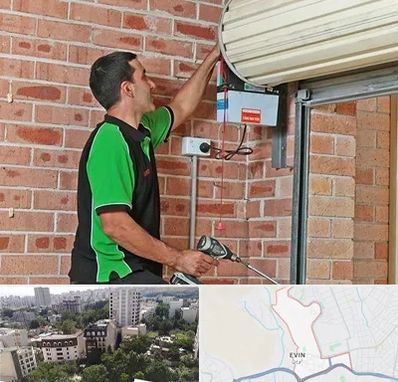 تعمیر جک درب پارکینگ در اوین