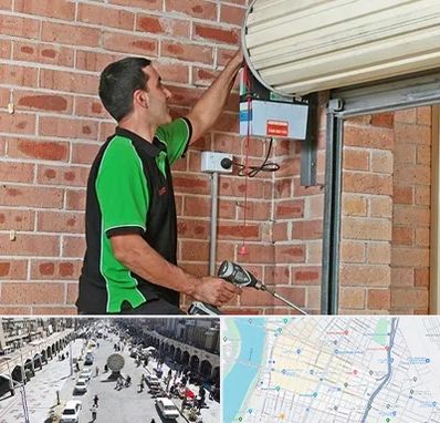 تعمیر جک درب پارکینگ در نادری اهواز