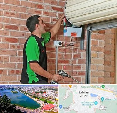 تعمیر جک درب پارکینگ در لاهیجان