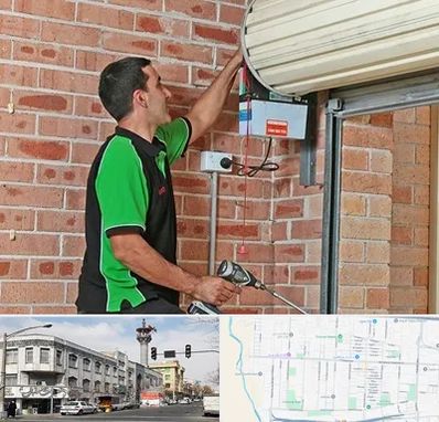 تعمیر جک درب پارکینگ در 17شهریور