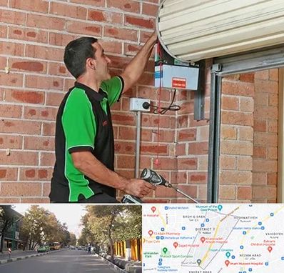 تعمیر جک درب پارکینگ در شریعتی 