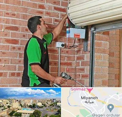 تعمیر جک درب پارکینگ در میانه