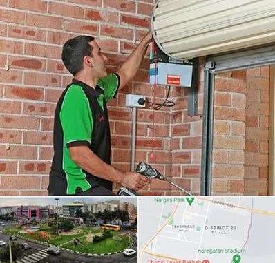 تعمیر جک درب پارکینگ در تهرانسر 