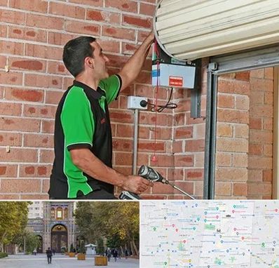 تعمیر جک درب پارکینگ در منطقه 12 تهران 