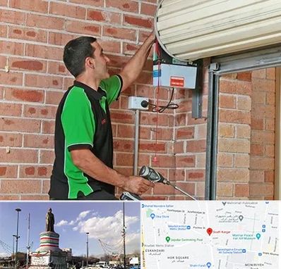 تعمیر جک درب پارکینگ در کارگر جنوبی 