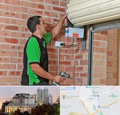 تعمیر جک درب پارکینگ در فرشته 