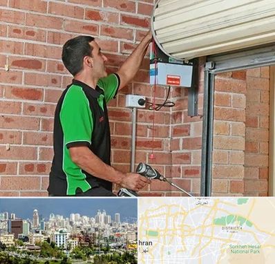 تعمیر جک درب پارکینگ در شرق تهران 