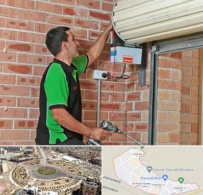 تعمیر جک درب پارکینگ در پرند