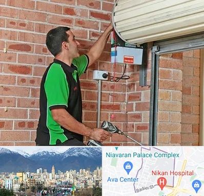 تعمیر جک درب پارکینگ در آجودانیه 