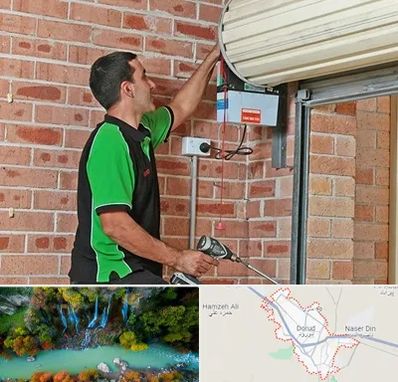 تعمیر جک درب پارکینگ در دورود