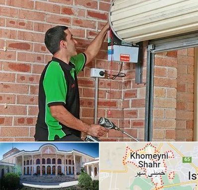 تعمیر جک درب پارکینگ در خمینی شهر