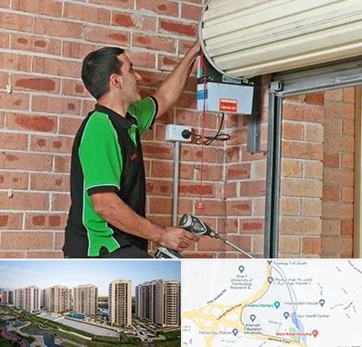 تعمیر جک درب پارکینگ در المپیک 