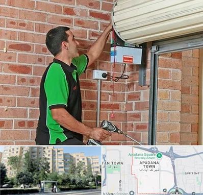 تعمیر جک درب پارکینگ در آپادانا