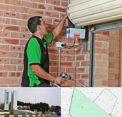 تعمیر جک درب پارکینگ در بلوار فلسیطین مشهد