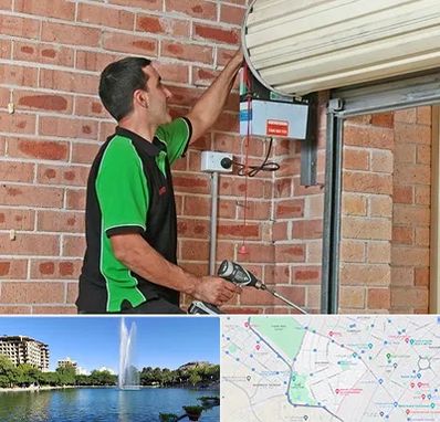 تعمیر جک درب پارکینگ در کوهسنگی مشهد