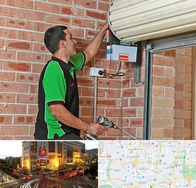 تعمیر جک درب پارکینگ در جنت آباد تهران 