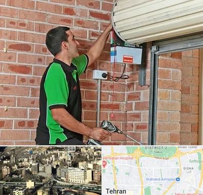 تعمیر جک درب پارکینگ در مرزداران 